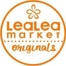 LeaLea Market Originals logo (orange)
