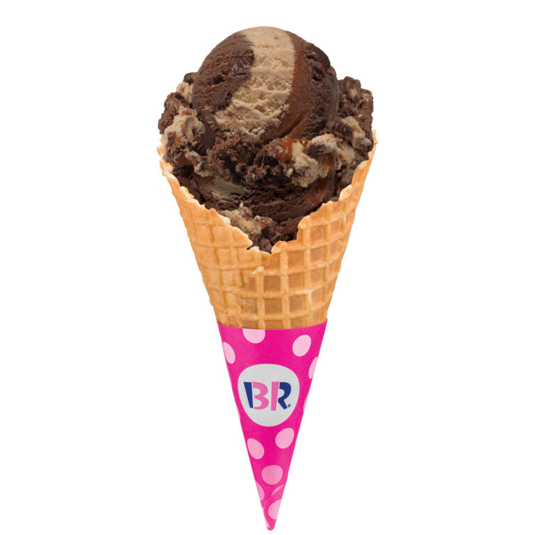 Baskin Robbins waffle ice cream cone