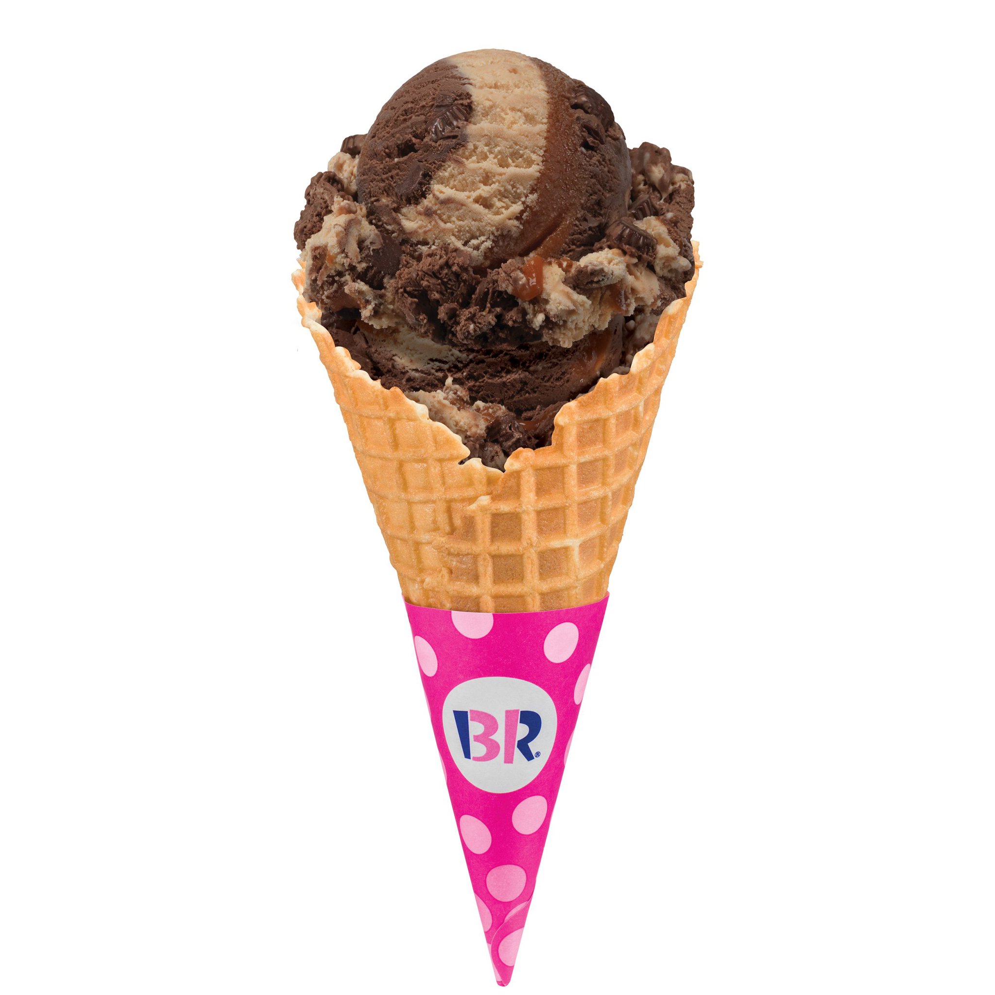 Baskin Robbins waffle ice cream cone