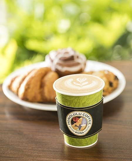 Honolulu Coffee paper cup