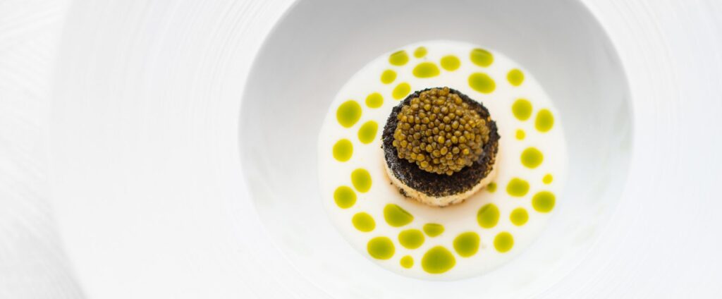 photo of a fine dining dish at the Hawaii Food & Wine Festival