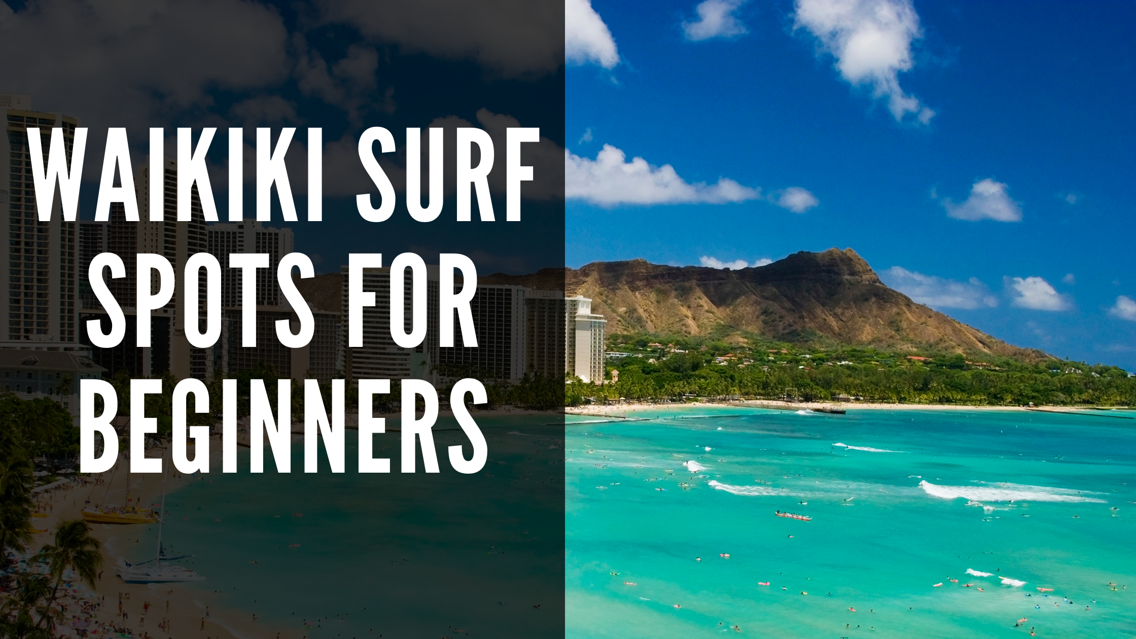 best Waikiki surf spots for beginners, header