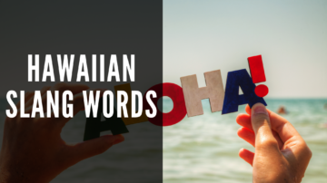 Hawaiian slang words, header