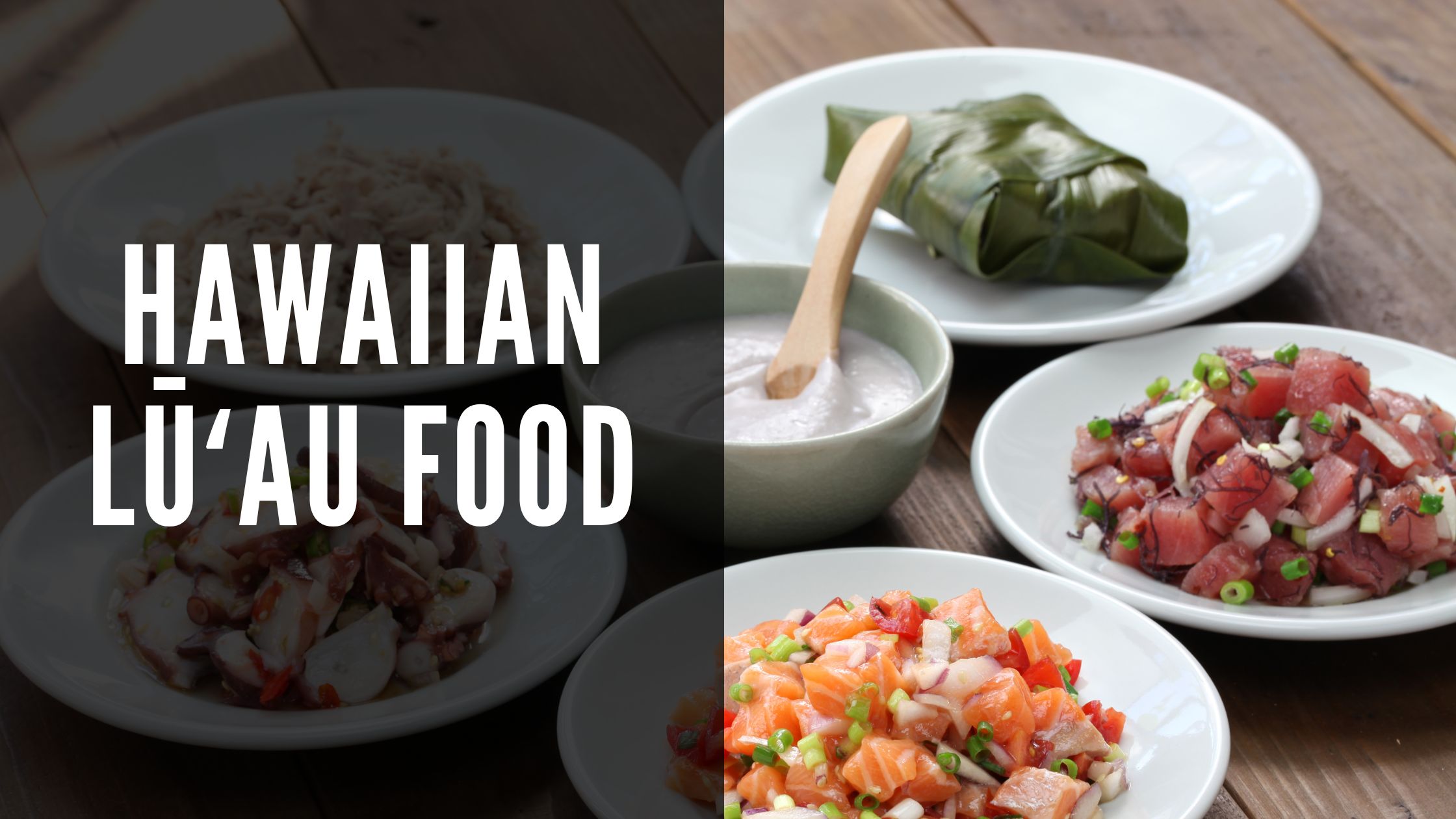hawaiian luau food