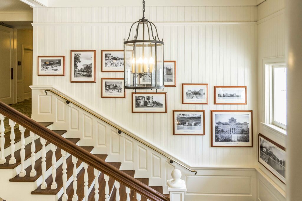 Moana Surfrider Waikiki, historic staircase