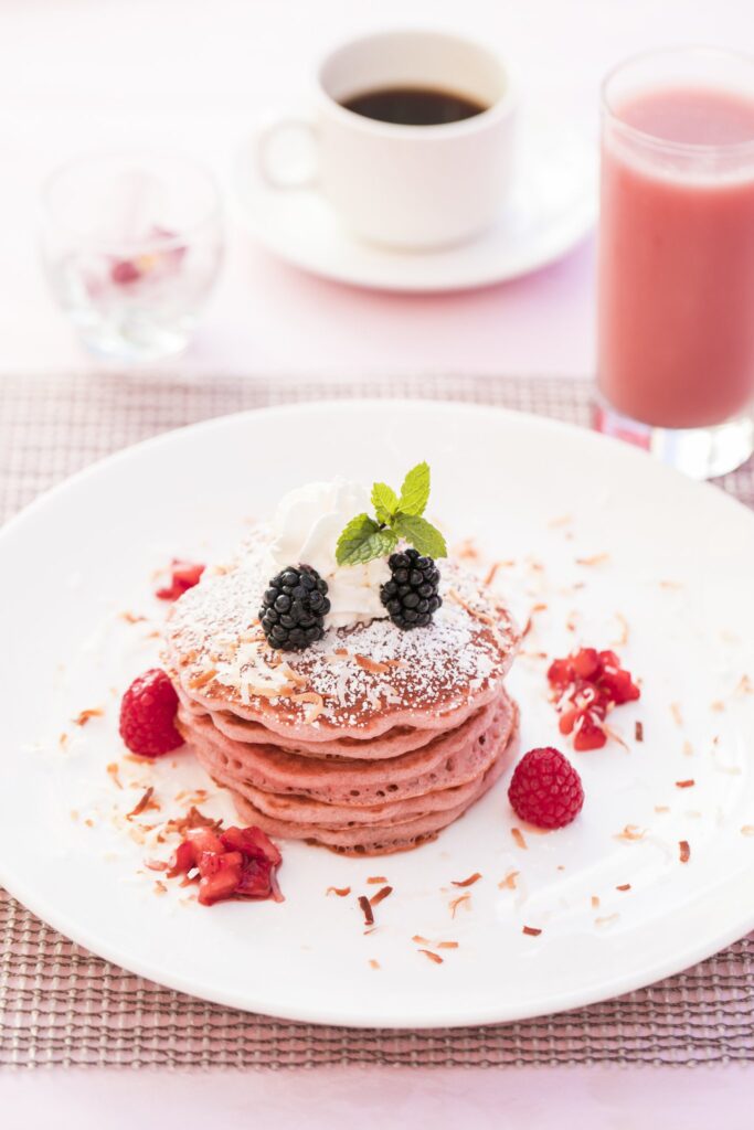 Surf Lanai Pink Hawaiian Pancakes