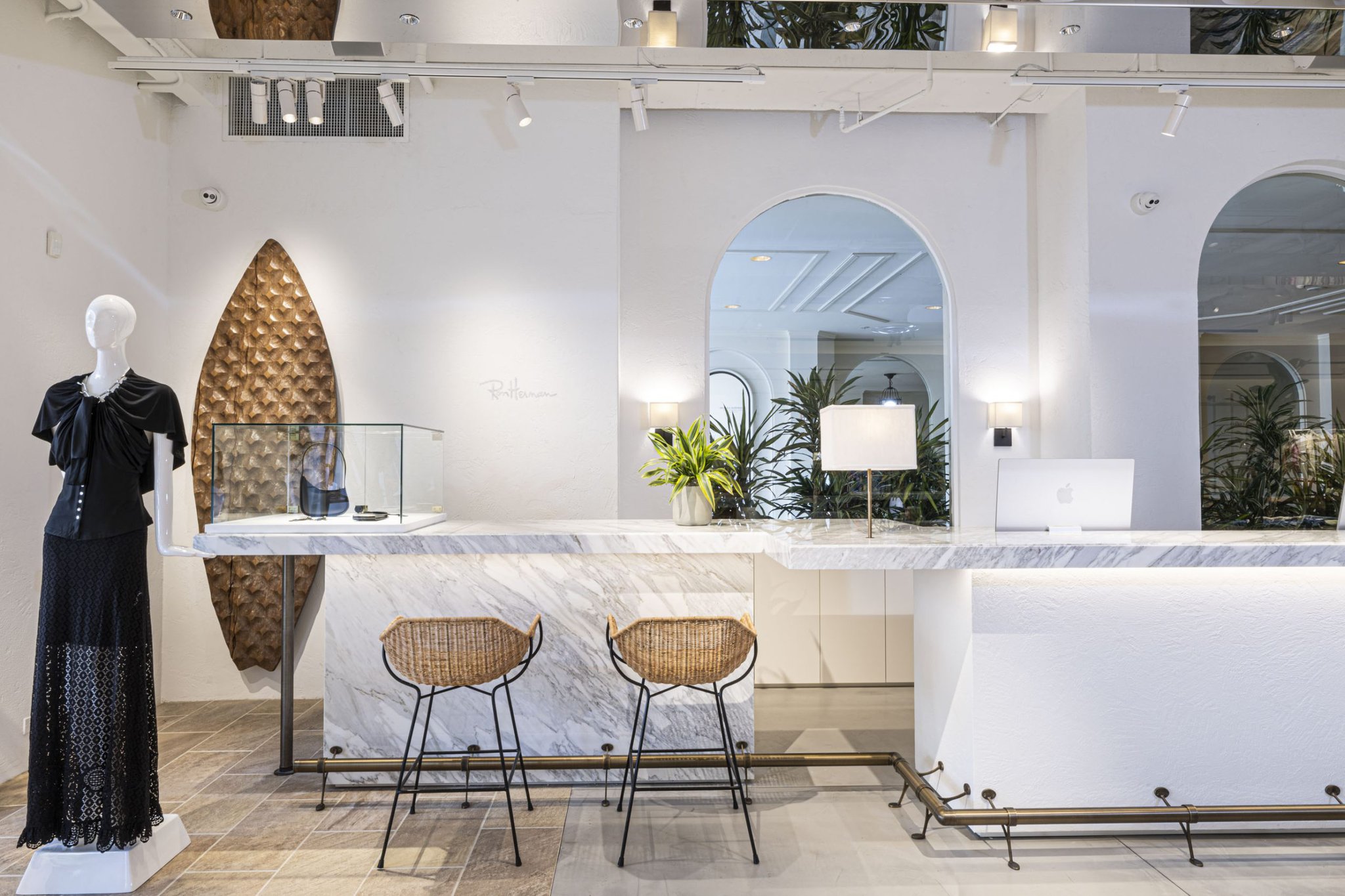 interior photo of the Ron Herman Waikiki store