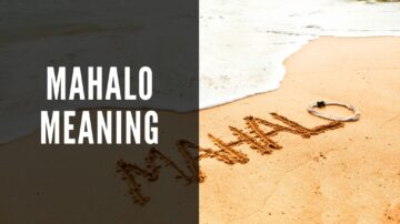 mahalo meaning