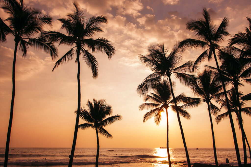 hawaii in september, sunrise and sunset